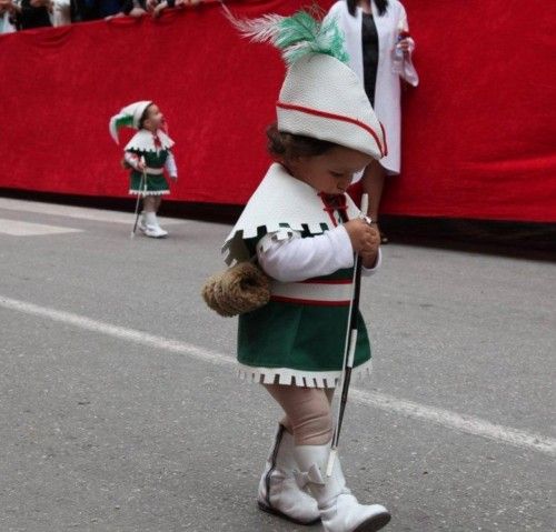 Bando cristiano infantil en Caravaca de la Cruz