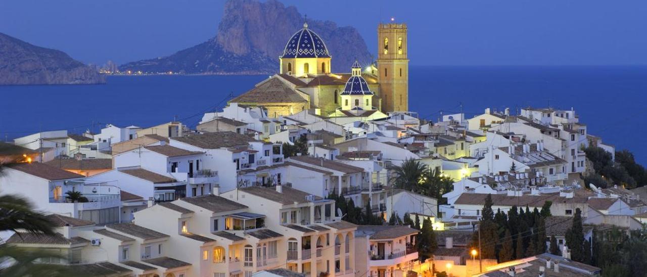 Una imagen del casco antiguo de Altea