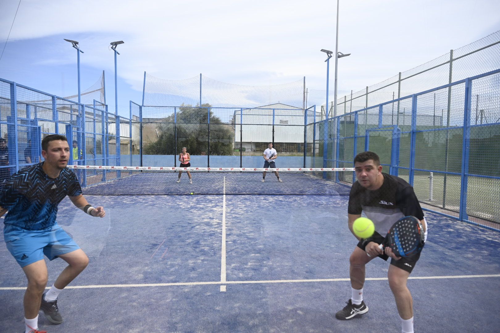 Las mejores imágenes de la jornada de pádel solidario de la Gaiata 15 en Castelló