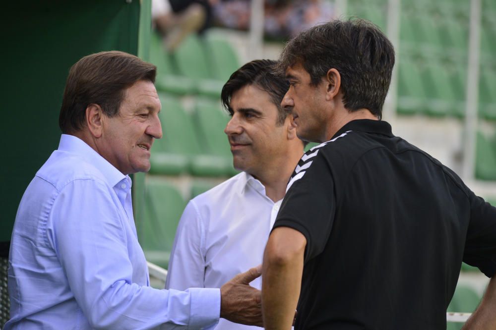 Partido de la primera jornada entre el Elche y el Fuenlabrada