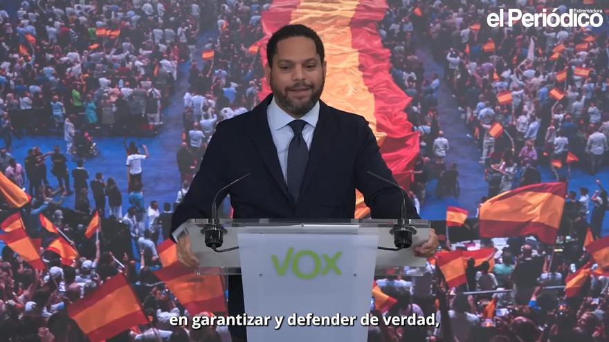 Vídeo | Vox elige candidato para Extremadura: Óscar Fernández