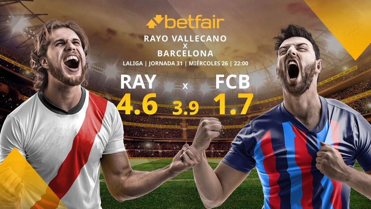 Rayo Vallecano vs. FC Barcelona: alineaciones, horario, TV, estadísticas y pronósticos