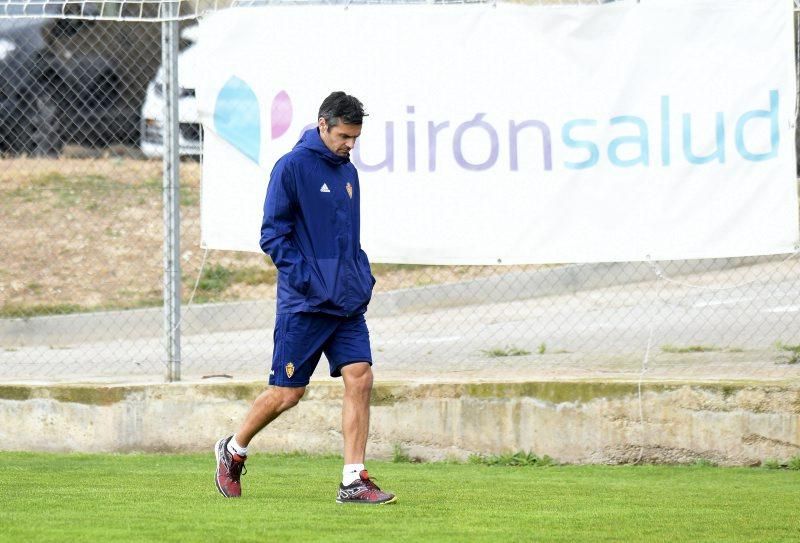 El Zaragoza se entrena