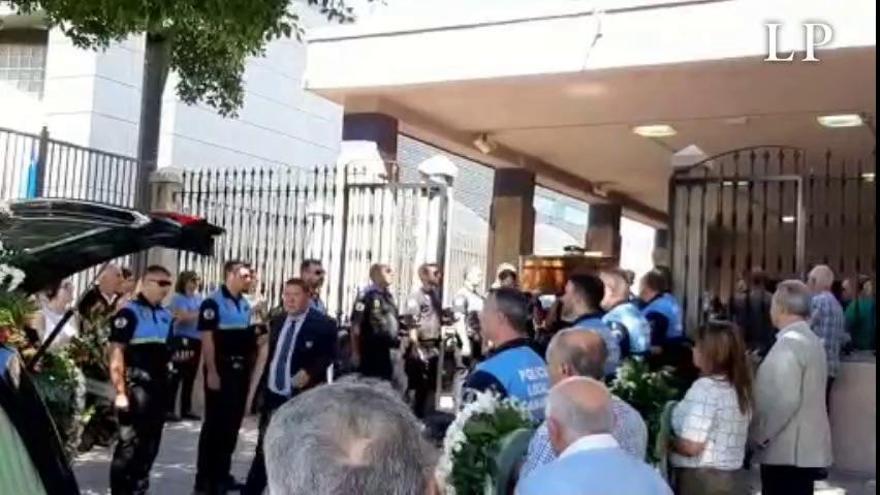 Emotiva despedida a Pedro Henríquez, un Policía ejemplar de Santa Lucía