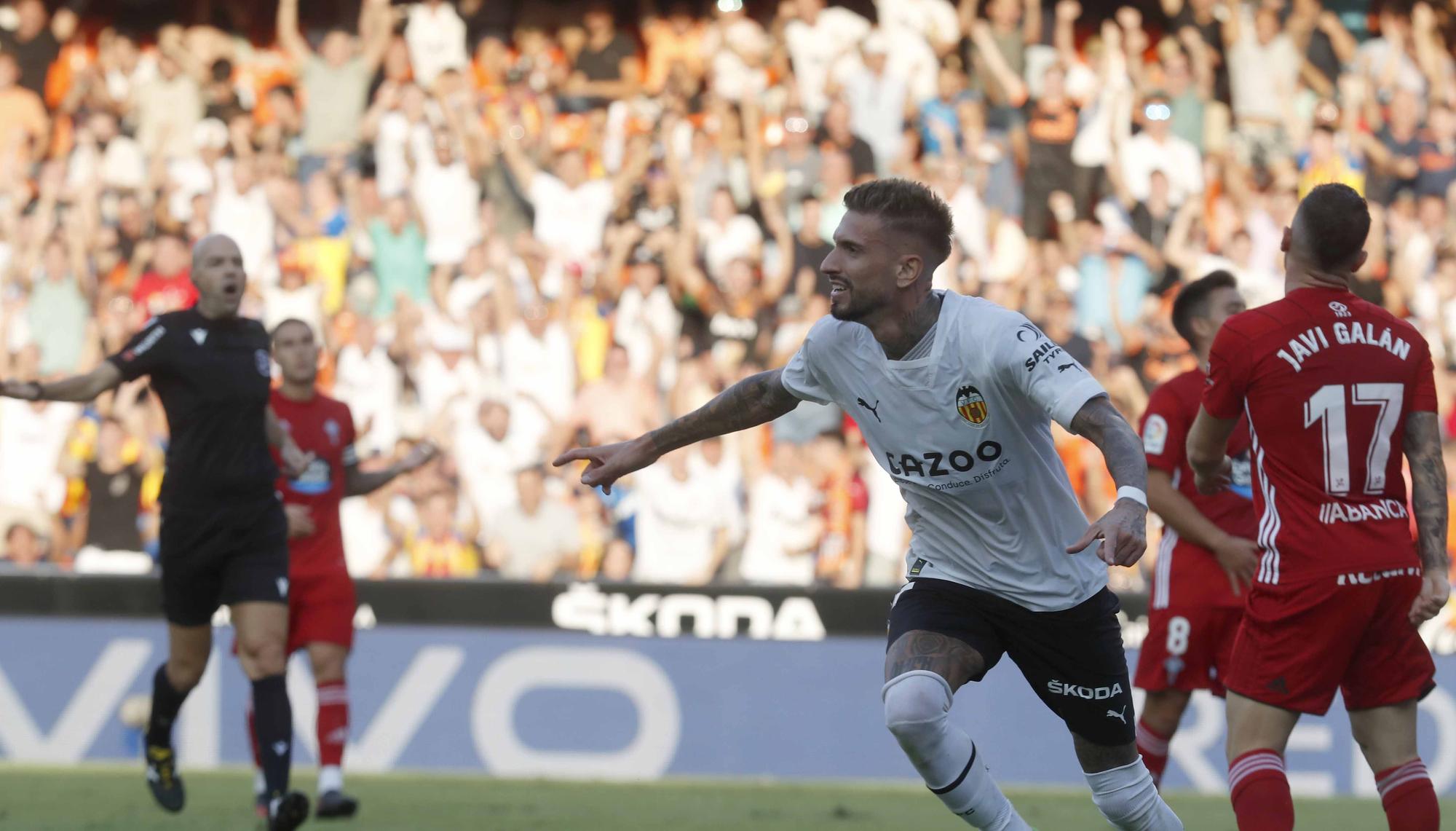 El Valencia - Celta en imágenes