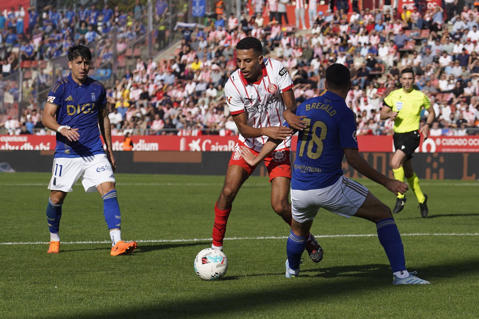 Les imatges del Girona - Reial Oviedo