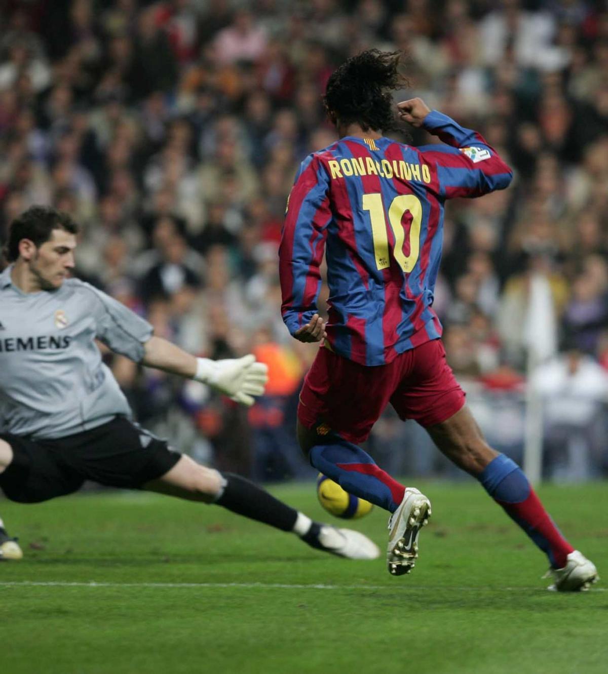El dia de la coronació de Ronaldinho al Bernabéu