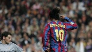 El dia de la coronació de Ronaldinho al Bernabéu