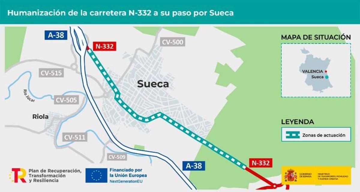 Una intervención urbanística a lo largo de cinco kilómetros