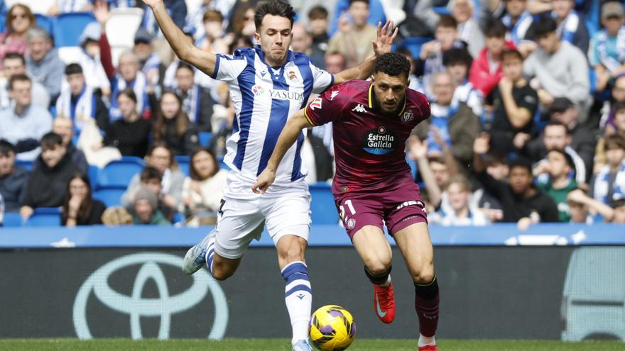 El 2-1 del Valladolid en el Real Sociedad 2-1 Valladolid de la jornada 29 de LaLiga EA Sports
