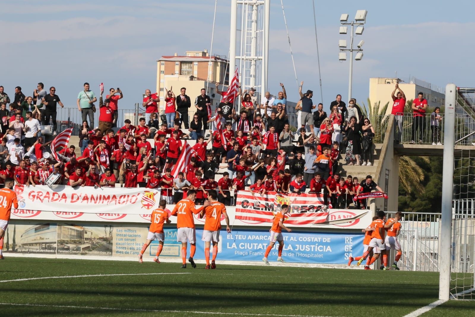 El CE Manresa guanya a l'Hospitalet i ja és equip de 2a RFEF