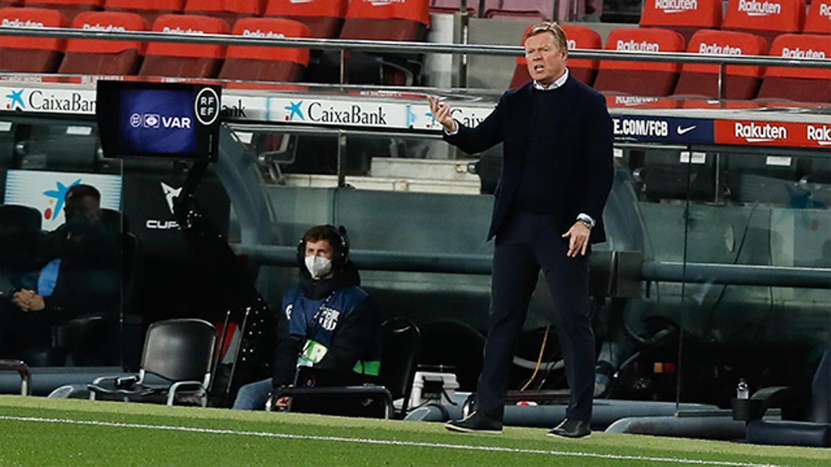 Ronald Koeman: "En un partido como hoy no hay que tener problemas al final"