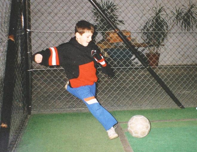 El amor de Messi por el fútbol, desde bien pequeño