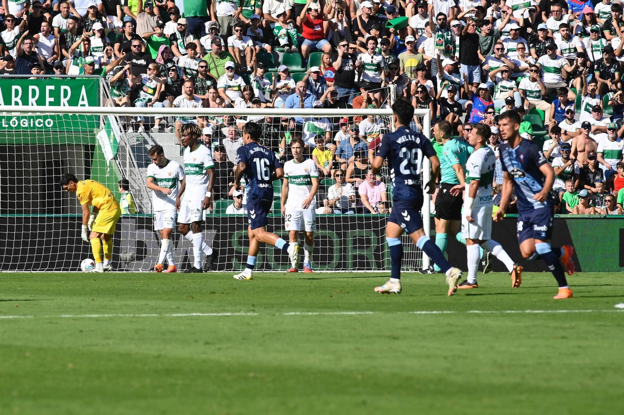 Las imágenes del Elche CF - Celta de Vigo