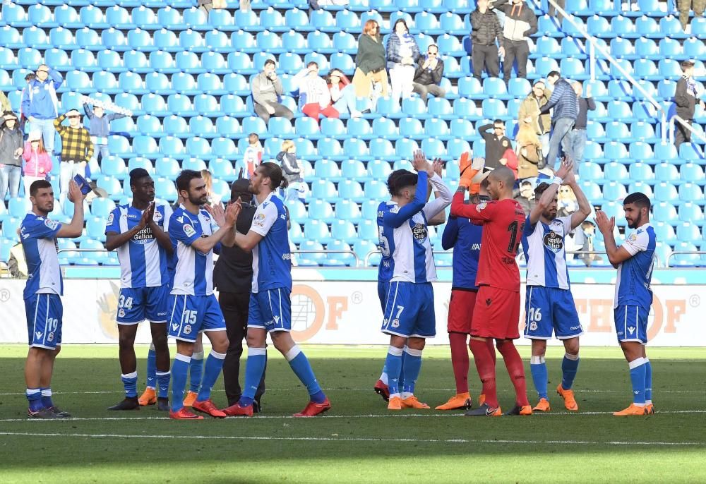 El Dépor cae ante el Villarreal en Riazor