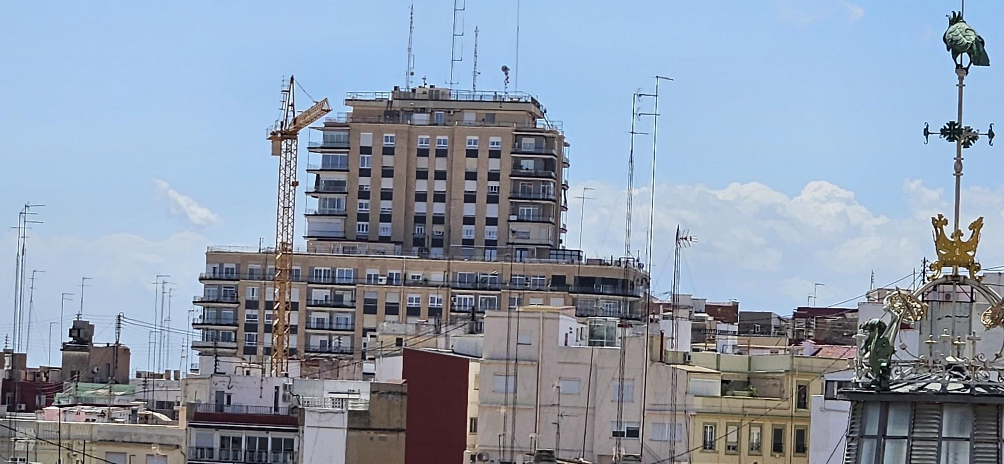 Así se ve València desde la Torre de la Lonja