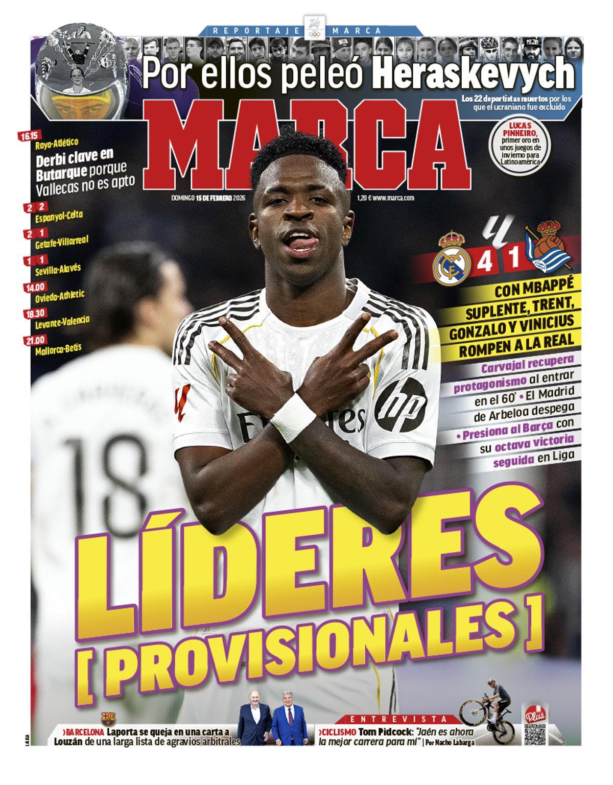 Estas son las portadas de la prensa deportiva de hoy