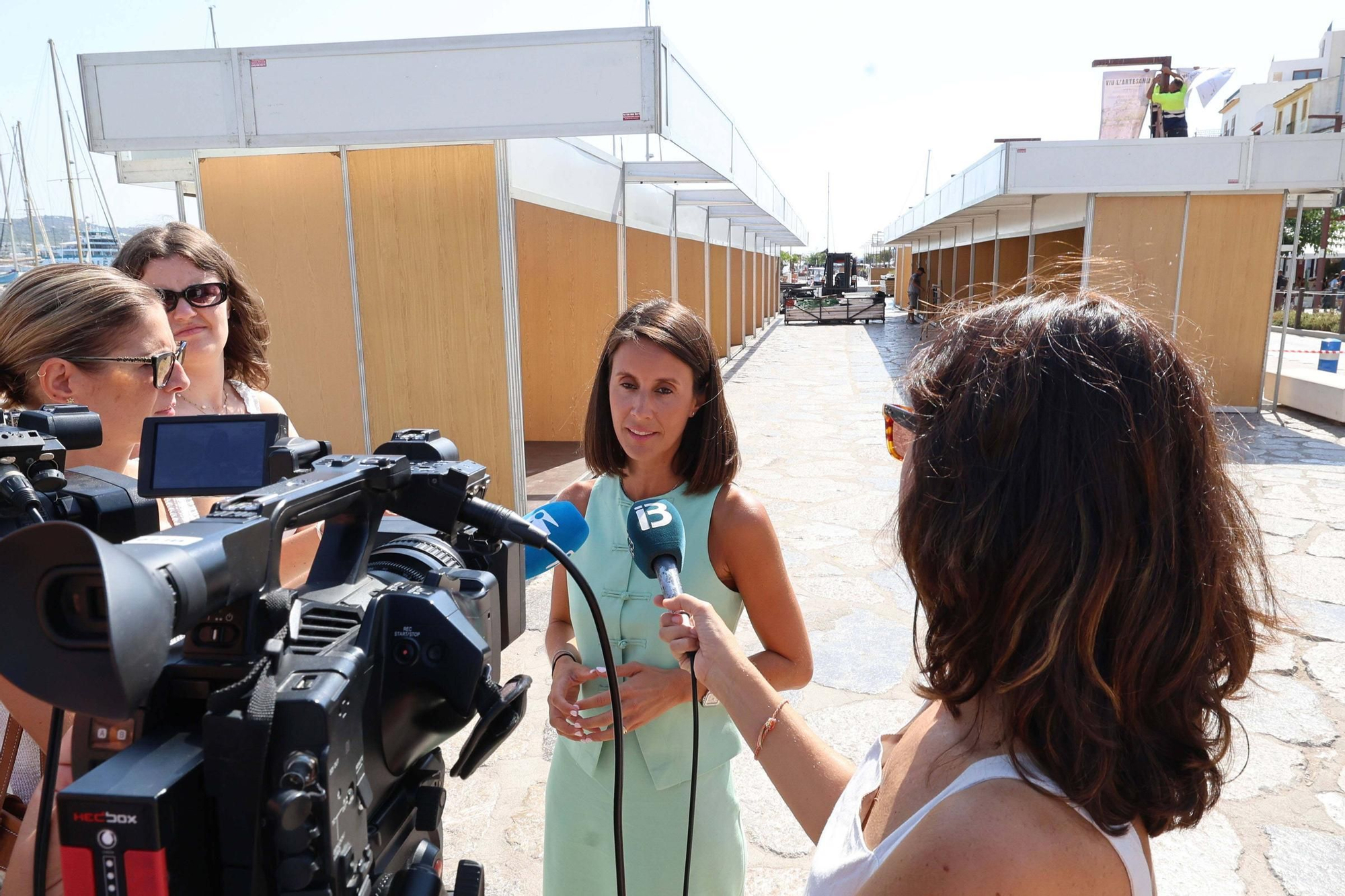 El mercado &#039;Viu l&#039; Artesanía&#039; de Ibiza: tres actuaciones musicales y 20 artesanos