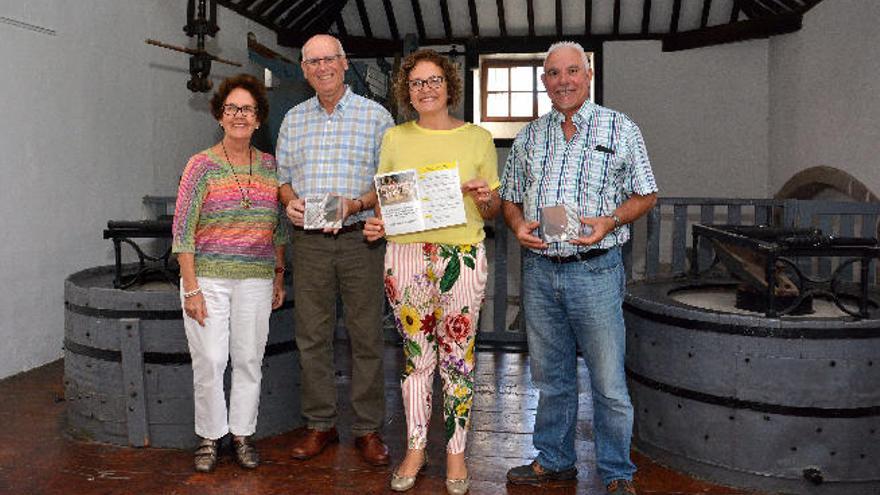 Silvana, Miguel Alemán, Marta Hernández y Domingo Ramos, ayer.