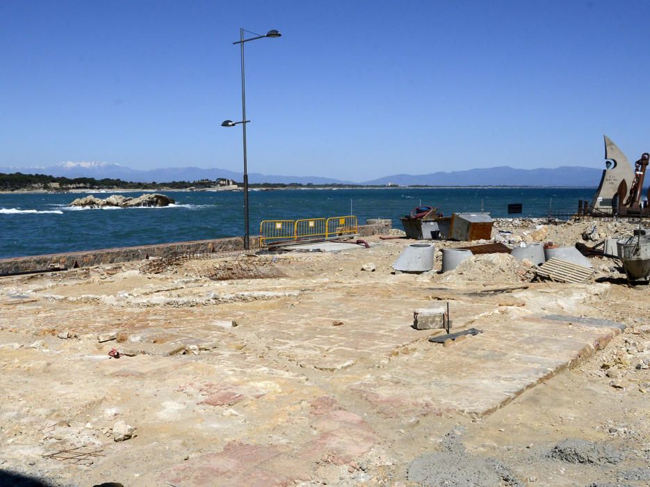 Obres front marítim de l'Escala, segona fase