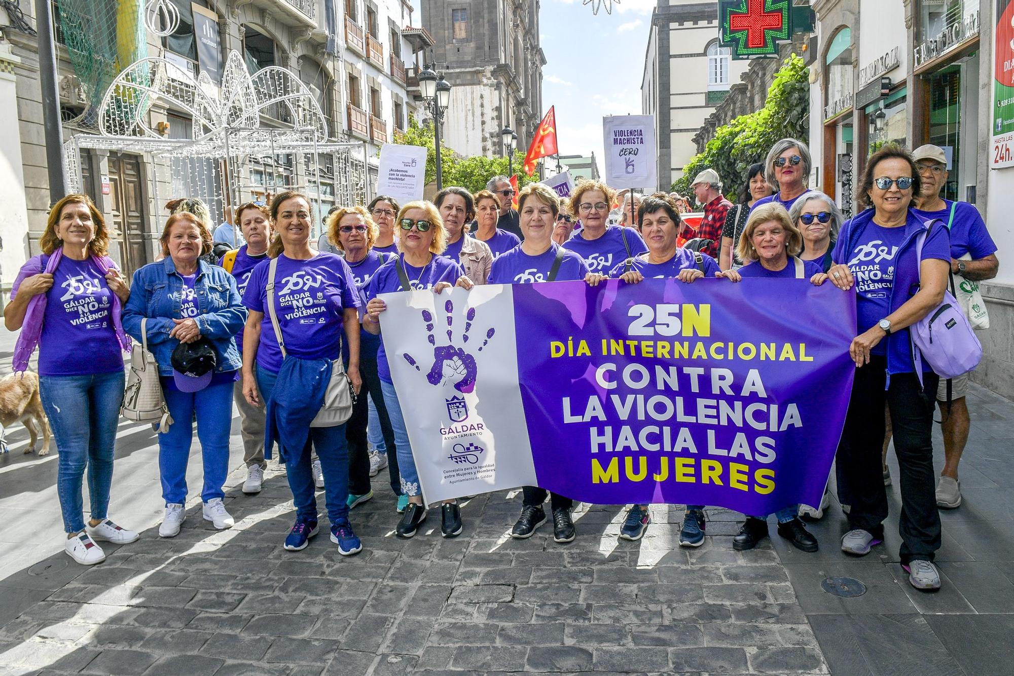 Manifestación del 25N contra la violencia machista