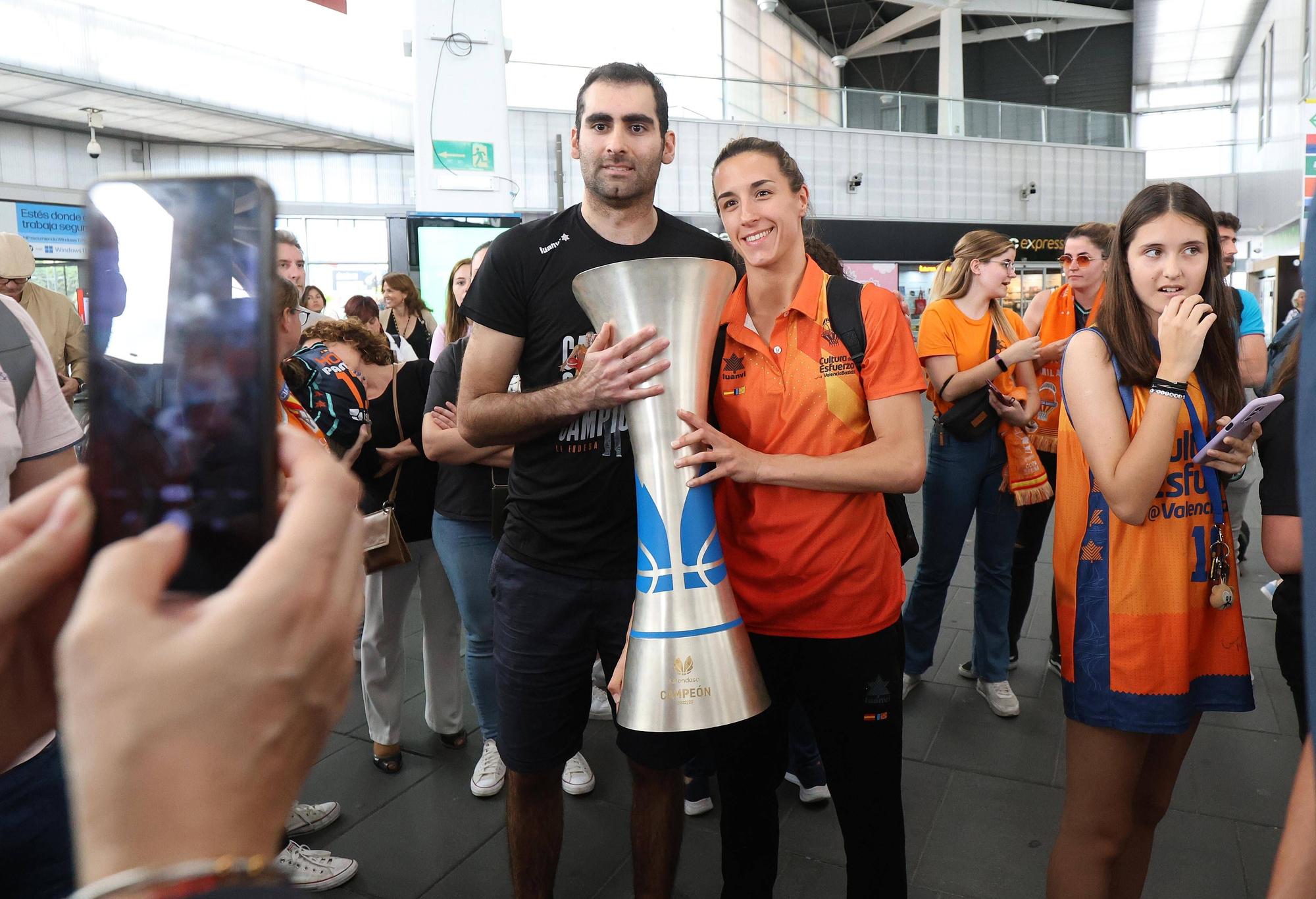 Así fue la llegada del Valencia Basket