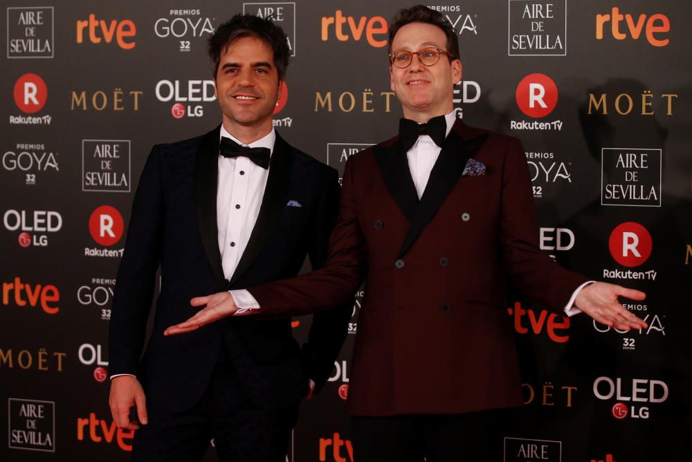 Alfombra roja de los Premios Goya 2018