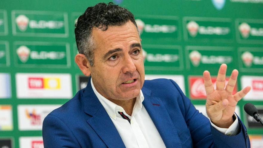 Diego García, presidente del Elche CF