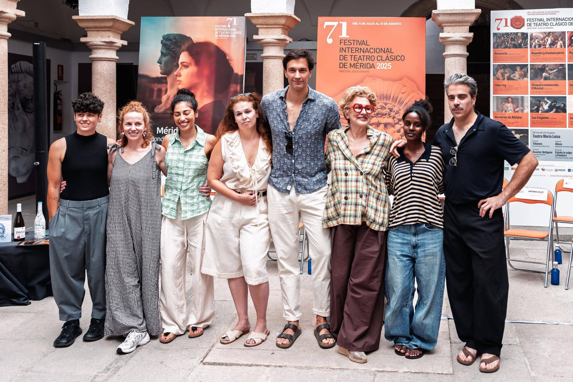 Imágenes de la presentación de &#039;Las Troyanas&#039;, nueva obra del Festival de Mérida