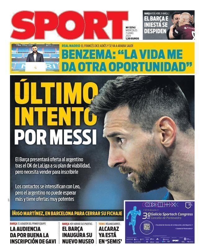 Las portadas de la prensa deportiva de hoy