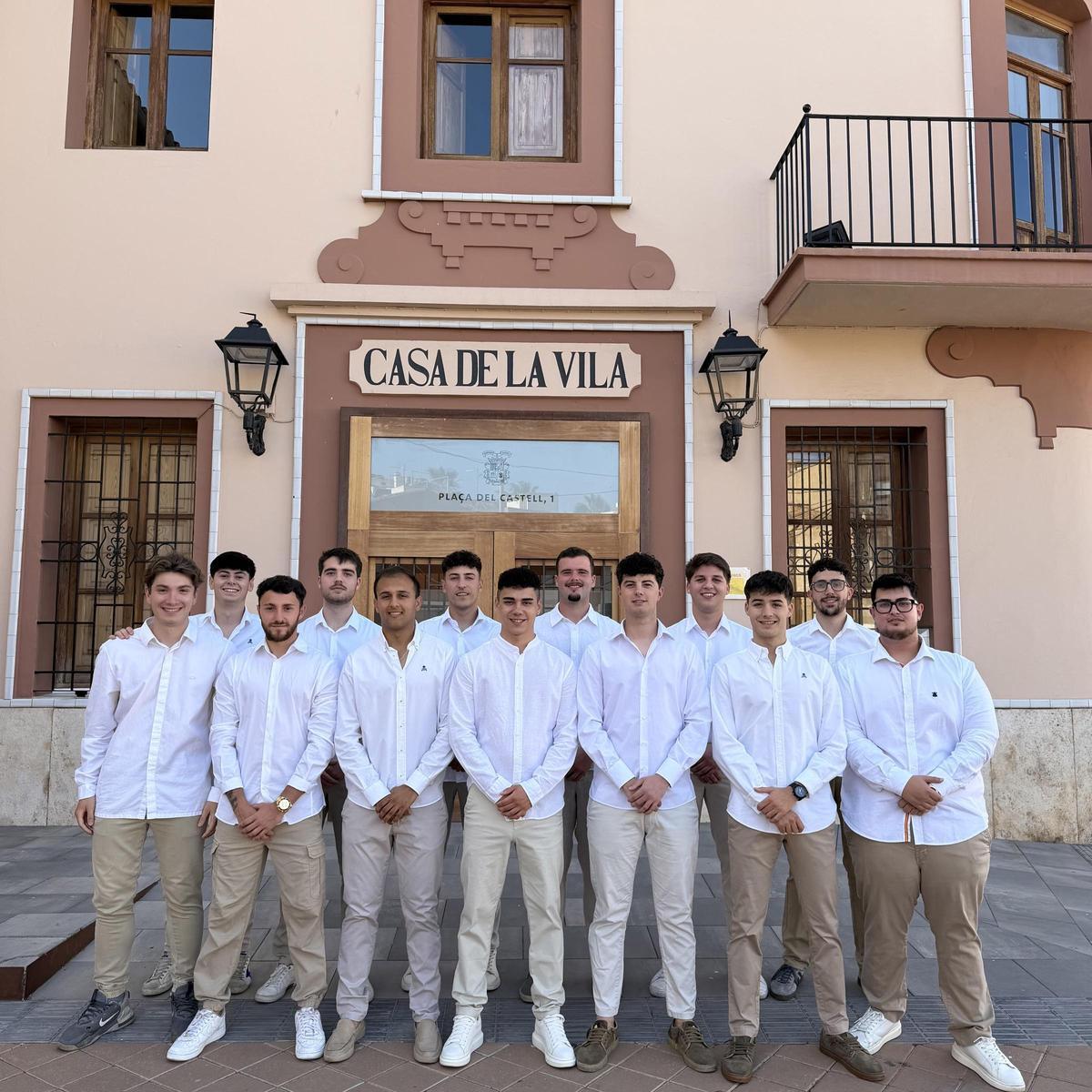 Miembros de la comisión taurina de Museros.