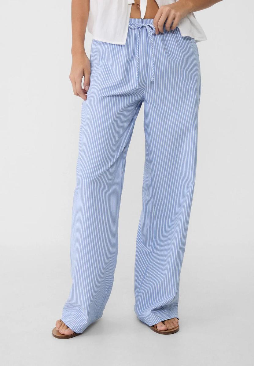 Pantalón pijamero de popelín