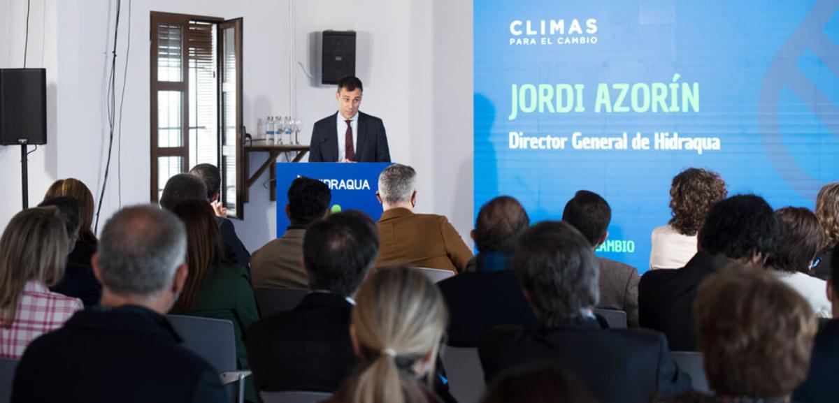 Jordi Azorín, director general de Hidraqua.