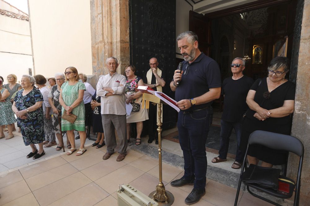 La Peregrina recorre los pueblos de les Valls, en Camp de Morvedre.