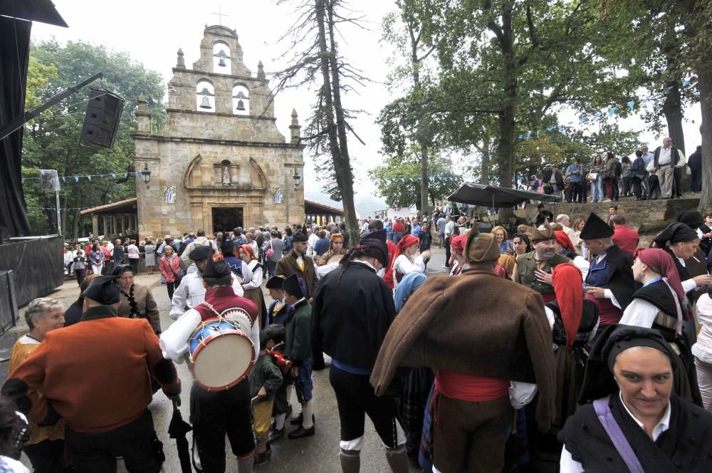 Día grande de las fiestas de El Carbayu en Langreo