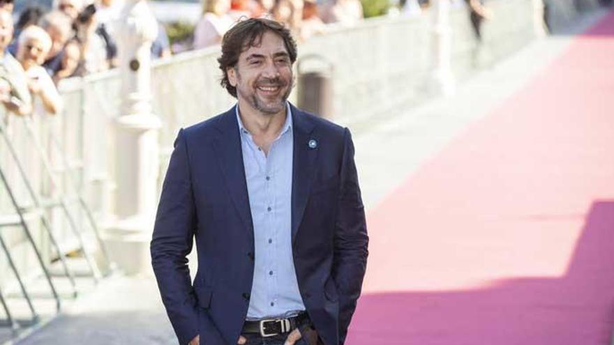 Javier Bardem, en el Festival de San Sebastián.