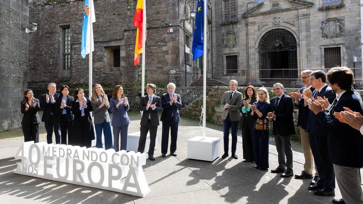 Acto de conmemoración de los 40 años de fondos europeos.