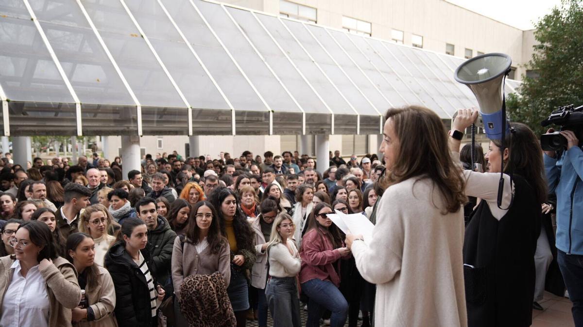 Llamamiento de aspirantes a plazas MIR, en una convocatoria pasada.