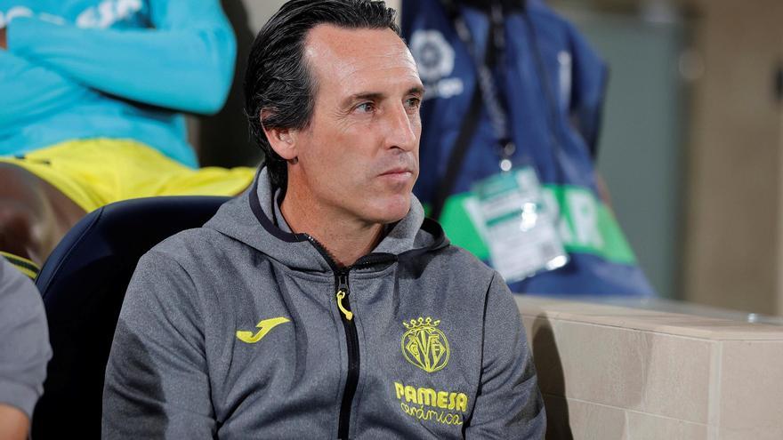 Unai Emery, técnico del Villarreal.