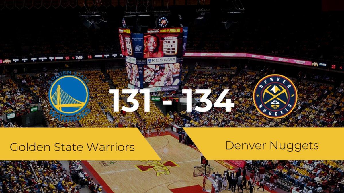 Denver Nuggets consigue derrotar a Golden State Warriors en el Chase Center (131-134)