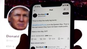 Musk esborra el missatge que vinculava Trump amb els delictes del depredador sexual Jeffrey Epstein