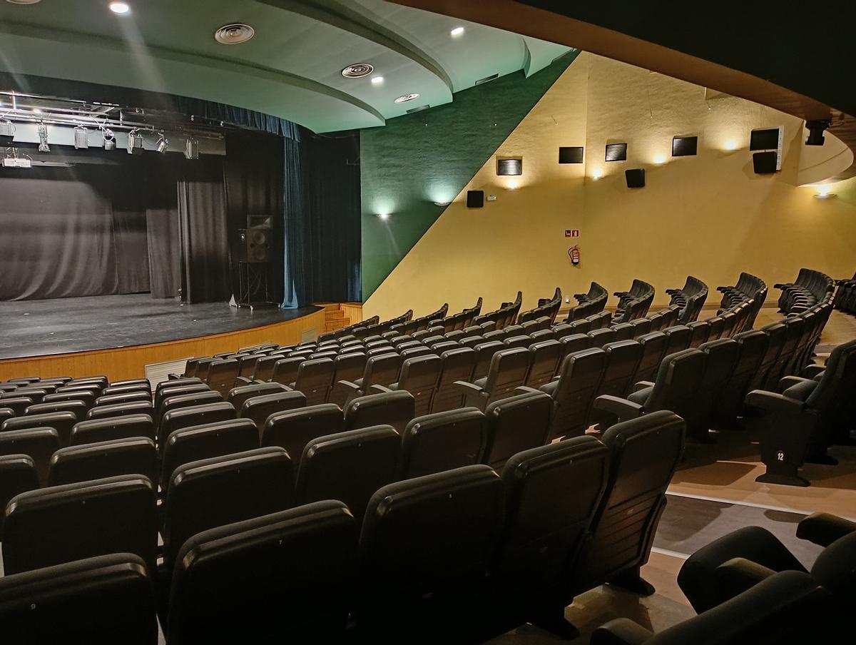 El patio de butacas del auditorio