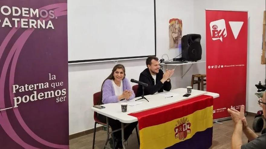 Esquerra Unida y Podem presentan su candidatura conjunta en Paterna