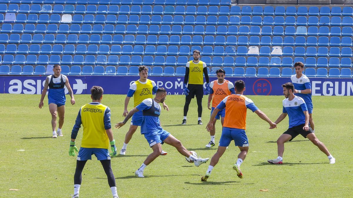 Entrenamiento en el Rico Pérez