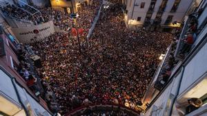 Berga ja respira Patum, l’ancestral festa del Corpus