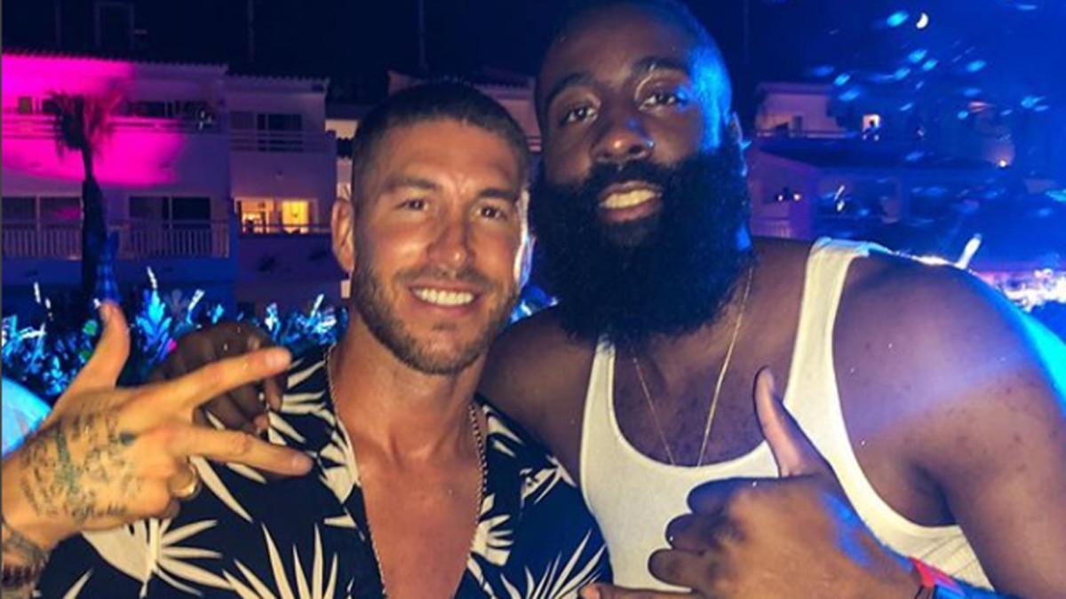 James Harden colgó esta foto en su cuenta de Instagram