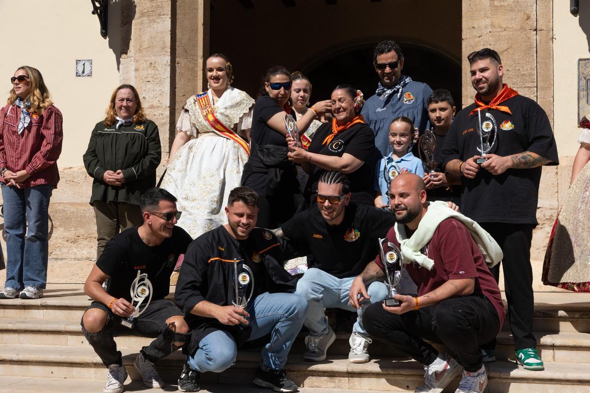 La Cañada gana el premio a la Falla en Paterna La Cañada gana el premio a la Falla en Paterna