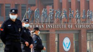 El Instituto de Virología de Wuhan, durante la visita de un equipo de la OMS, el pasado febrero.