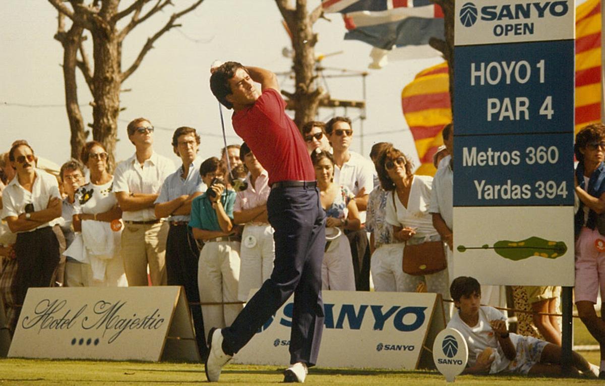 Seve se impuso en el Sanyo Open, disputado en el antiguo RCG El Prat, en 1985