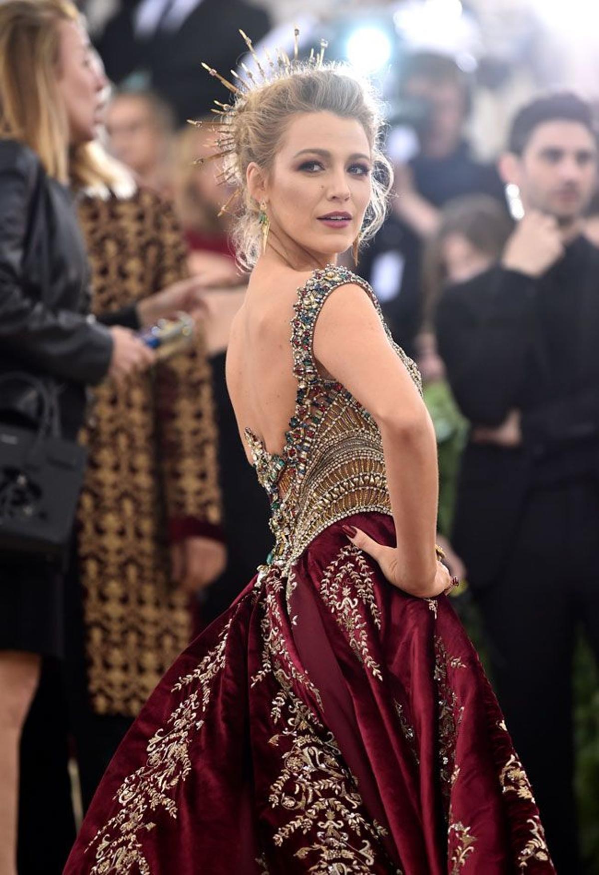 Blake Lively en la gala MET 2018